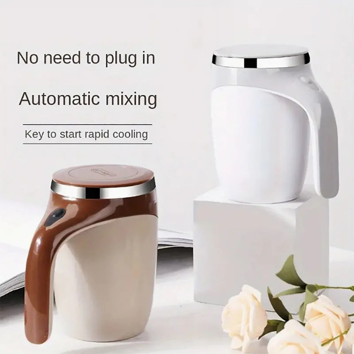 Rechargeable Electric Magnetic Stirring Cup